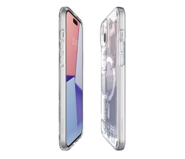 Spigen Ultra Hybrid Mag Magsafe do iPhone 15 zero one white - 1178943 - zdjęcie 3